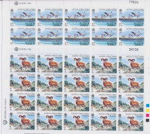 Cyprus 1986 MiNr. 655 - 656  Zypern Cyprus Mouflon American Flamingo EUROPA CEPT 2 M\sh MNH** 50.00 € - Flamingos