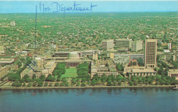 ROYAUME-UNI - Angleterre - Cambridge - Air View Of Massachusetts Institute Of Technology - Colorisé - Carte Postale - Cambridge