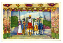 Image 12 X 7.8 Belgique Folklore Belge Belgische Folklore LIEGE Tchantchès Et Nanesse à La Cour Du Roi De France LUIK * - Côte D'Or