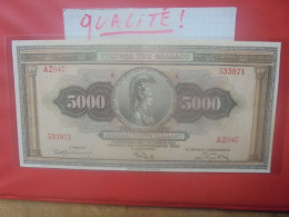 GRECE 5000 DRACHMAI 1932 Peu Circuler BELLE QUALITE (B.31) - Greece