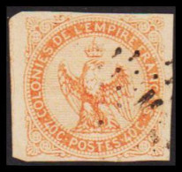 1859-1865. COLONIES DE L'EMPIRE FRANCAIS. 40 C POSTES. Eagle.  - JF537324 - Sonstige & Ohne Zuordnung