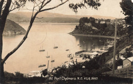 NOUVELLE ZELANDE - Au Port Chalmers - Carte Postale Ancienne - Nouvelle-Zélande