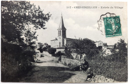 CPA Carte Postale / 42 Loire, Forez, Saint-Jean-Soleymieux, Chenereilles / Coll. J. Zaugg - 127 / Entrée Du Village. - Saint Jean Soleymieux