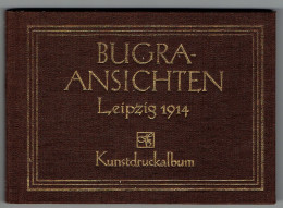 Kunstdruckalbum BUGRA  Ansichten Leipzig 1914 - Graphisme & Design