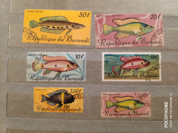 1978	Burundi	Fishes (F69) - Oblitérés