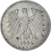 Monnaie, Allemagne, 5 Mark, 1984 - 5 Marchi