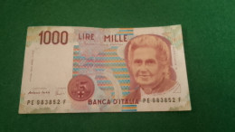 İTALYA   1000     LİRET    XF - 1.000 Lire