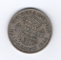 Grande-Bretagne - Georges VI - Roi - Half Crown 1948 - Sonstige & Ohne Zuordnung