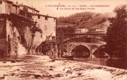 J2011 - OLLIERGUES - D63 - La Dore Et Les Deux Ponts - Olliergues