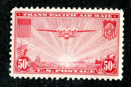 234 USA 1937 Scott # C22 Mng (offers Welcome) - 1b. 1918-1940 Unused