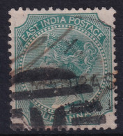 INDIA 1866 - Canceled - SG# 70 - 1858-79 Compagnie Des Indes & Gouvernement De La Reine