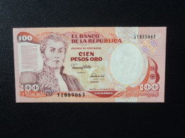 COLOMBIE : 100 PESOS ORO   1.1.1991   P 426e     NEUF - Colombie