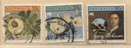 Australien 1986 MiNr.: 960; 961; 965 Kolonisation Australia Used Scott: 976/77; 980 YT: 936/37; 941 Sg: 1002/3; 1007 - Usati