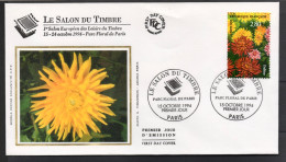 FDC 1994 - YT N°2910 - SALON DU TIMBRE / PARC FLORAL - PARIS TRÈS BON ÉTAT Thème Fleurs - 1990-1999