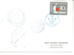 ANTARTIDA ANTARCTIC URUGUAY BASE CHILE MARHS Y BASE ARTIGAS 1993 - International Polar Year