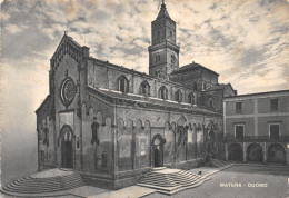 Cartolina Matera Duomo Anni '50 - Matera