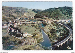 48 CHAPEAUROUX Vers Grandrieu N°409 Confluent Avec L'Allier Pont Viaduc Voie Ferrée Et Nouveau Monde En 1969 - Gandrieux Saint Amans