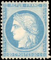 * 37 - 20c. Bleu. SUP. - 1870 Belagerung Von Paris