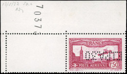 ** 6d - 1F.50 Carmin. Perforé EIPA30 Inversé. Coin De Feuille. SUP. - Other & Unclassified