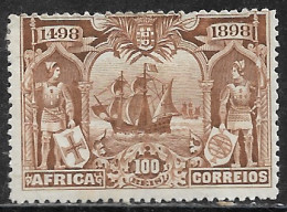 Portuguese Africa – 1898 Sea Way To India 100 Réis Mint Stamp - Afrique Portugaise