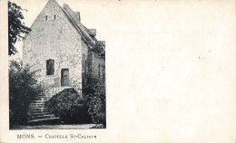 BELGIQUE - Mons - Chapelle Saint-Calinte - Carte Postale Ancienne - Mons