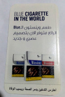 Egypt, Winston Cigarettes Adv. Card - Autres & Non Classés