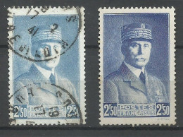 France  N° 473 Pétain 2F50  Bleu Clair   Oblitéré Le 17/02/1941 B/TB  Le 473  Pour Comparer    Voir Scans    Soldé ! ! ! - Oblitérés