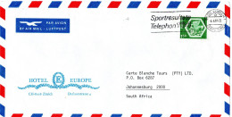 L72419 - Schweiz - 1981 - Fr.1,50 Ornament EF A LpBf ZUERICH - ... -> Suedafrika - Lettres & Documents