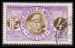 1909-1917. SAINT-PIERRE-MIQUELON. Fisher 4 C.  (Michel 75) - JF537404 - Brieven En Documenten