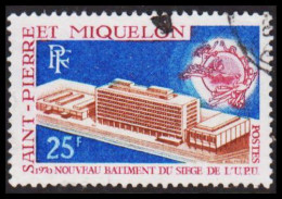 1970. SAINT-PIERRE ET MIQUELON. 25 F UPU..   (Michel 451) - JF537418 - Lettres & Documents