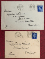 Grande-Bretagne, 2 Enveloppes De Londres 1937 - (B3662) - Briefe U. Dokumente
