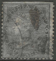 India. 1856-64 Queen Victoria. 4a. Used (No Perfs On Top). SG 46 - 1858-79 Kolonie Van De Kroon