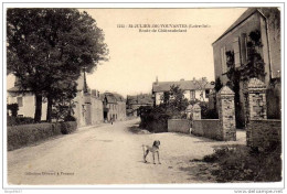 Saint Julien De Vouvantes - Route De Châteaubriant - 1913 # 4-9/25 - Saint Julien De Vouvantes