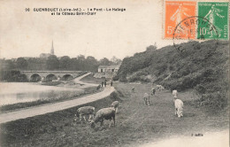 Guenrouet * Le Pont , Le Chemin De Halage Et Le Coteau St Clair - Guenrouet