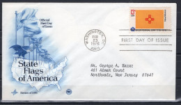 USA FDC 1976 Series State Flags Of America - New Mexico - 1971-1980