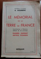 C1  NORD Doumenc MEMORIAL Histoire Militaire FLANDRE HAINAUT ARTOIS PICARDIE Port Inclus France - Frans