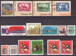 Canada 1981-1982 - ELIZABETH II - LOT - USED - Used Stamps