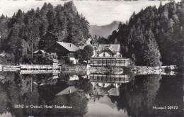 D8736) LIENZ In Osttirol - Hotel TRISTACHERSEE - Spiegelung Des Hotels Im Wasser - Alte FOTO AK Monopol - Lienz