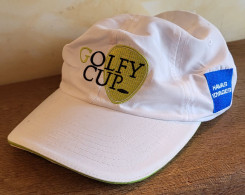 GOLFY Cup, Casquette De Golf Blanche, Fin Coton ## NEUVE ## - Habillement, Souvenirs & Autres