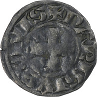 France, Philippe IV Le Bel, Denier Parisis, 1307-1310, TTB, Billon, Duplessy:221 - 1285-1314 Felipe IV El Hermoso