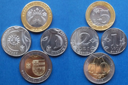 MOLDOVA - Set 4 Coins: 1, 2, 5, 10 Lei 2018 "Coat Of Arms Of The Moldavian Pri" KM# 10 Republic (1991) - Edelweiss Coins - Moldova