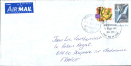 AUSTRALIE AFFRANCHISSEMENT COMPOSE SUR LETTRE RECOMMANDEE POUR LA FRANCE - Covers & Documents