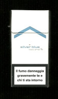 Tabacco Pacchetto Di Sigarette Italia - Malboro 3 Silver Blue Da 10 Pezzi - Vuoto - Empty Cigarettes Boxes