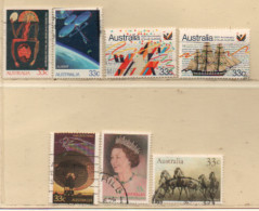 Australien 1986 Siehe Bild/Beschreibung 7 Marken Gestempelt, Australia Used - Usati