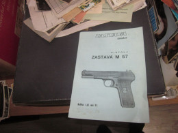 Old Pistol Catalog Kragujevac Yugoslavija Crvena Zastava Pistolj M 57 7.62 Mm TT - Andere & Zonder Classificatie