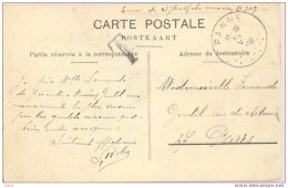 Zb959: Postkaart:LAPANNE Une Rue Du Village: Geweigerd Als S.M. Taks Niet Geïnd: > F - Niet-bezet Gebied