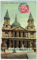 _P268: St.Paul's Catheral, West Front, London - St. Paul's Cathedral