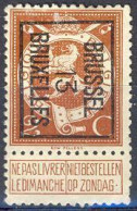 Ax591:N° 41: BRUSSEL 13 BRUXELLES [B]: - Typografisch 1912-14 (Cijfer-leeuw)