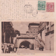 AK  "Roma - Il Traforo Sotto Il Quirinale" - Napoli       1919 - Transports