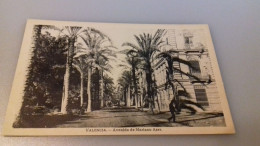 SPAIN - VALENCIA. AVENIDA DE MARIANO ASER UNUSED - Valencia